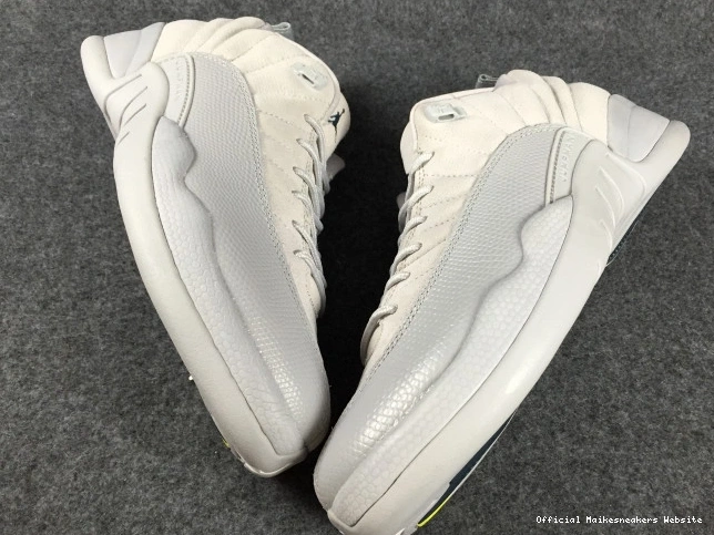 Official Maikesneakers Low Grey Jordan 12 Suede 308317-002 Air 0706